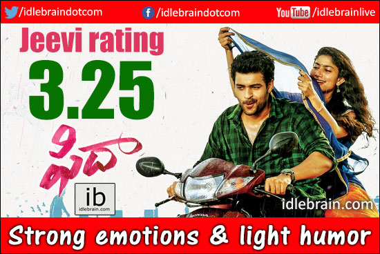 Fidaa jeevi review